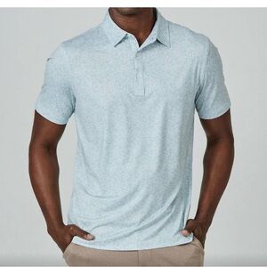 NEW 7 Diamonds coron polo in seafoam Large